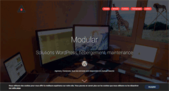 Desktop Screenshot of modular.fr